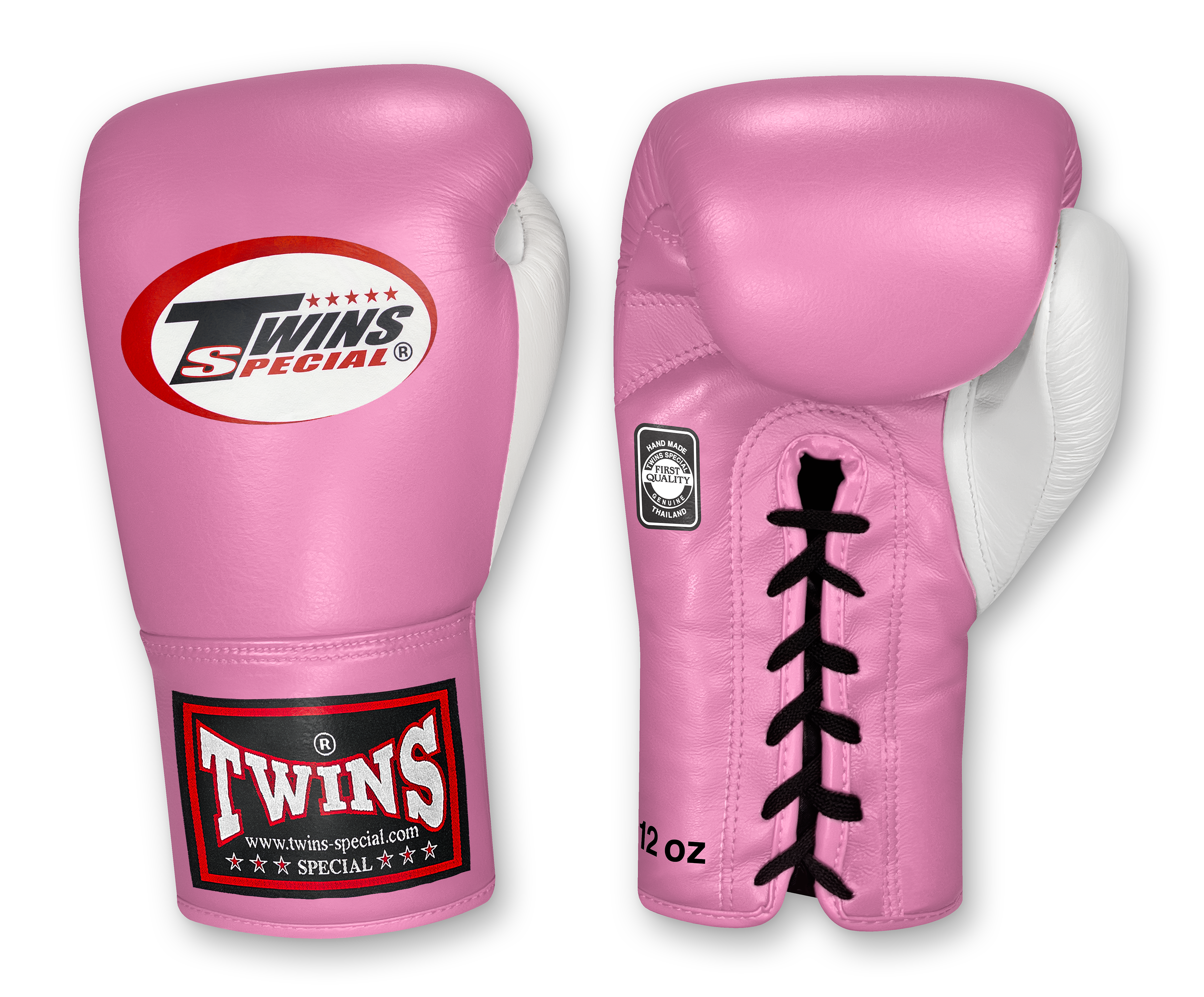 Dual Color Laceup - Colored Body and Palm - White Thumb - Lights - Olive, Light Yellow, Pastel Blue, Light Pink