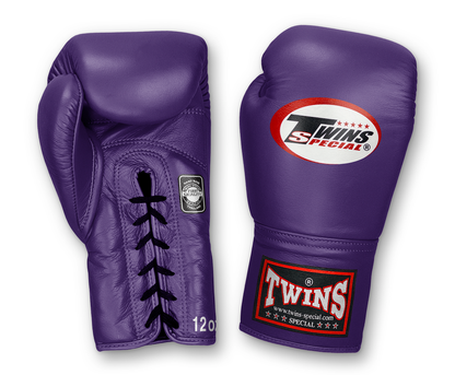 TWINS Boxing Gloves w/ Laceup - Bold Colors - BGLL1-BOLD - by TWINS Boxing Gloves w/ Laceup - Bold Colors - BGLL1-BOLD - by