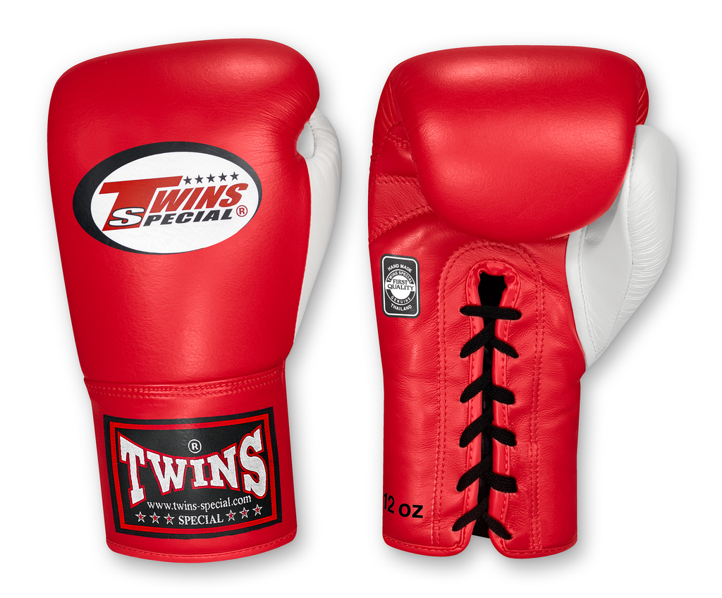 Dual Color Laceup - Colored Body and Palm - White Thumb - Bolds - Red, Blue, Brown Lime, Lavender