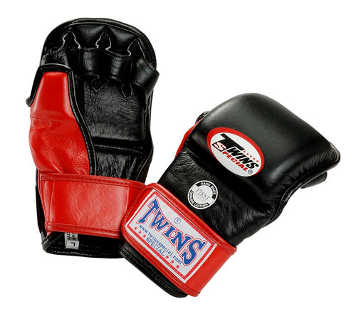 TWINS MMA Gloves- TWINS Boxing, MMA & Muay Thai - Red, Black