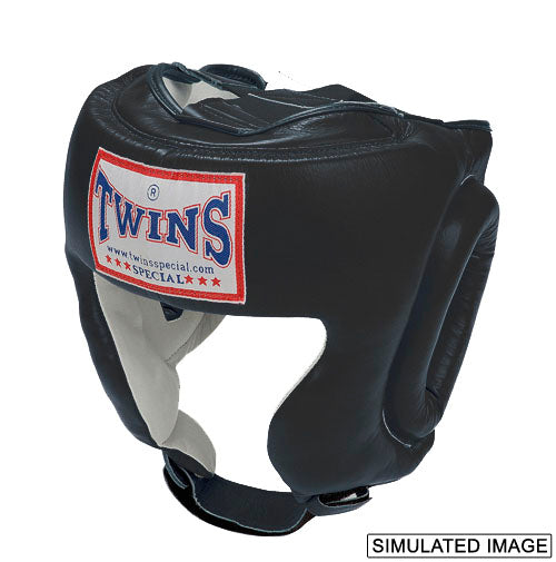 TWINS Head Gear- Pro Synthetic w/ Cheek - Red, Blue, Black, White