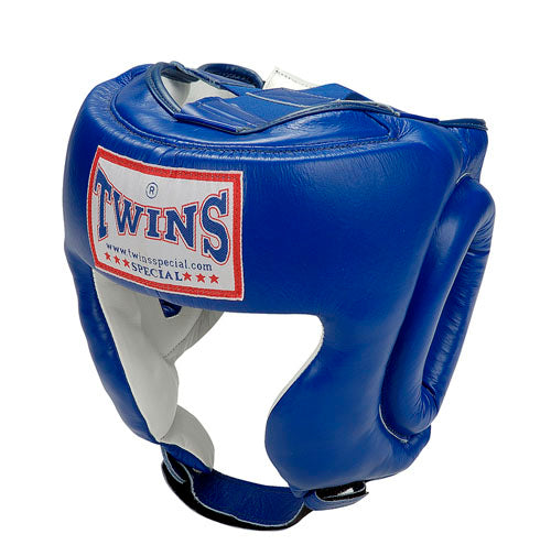 TWINS Head Gear- Pro Synthetic w/ Cheek - Red, Blue, Black, White