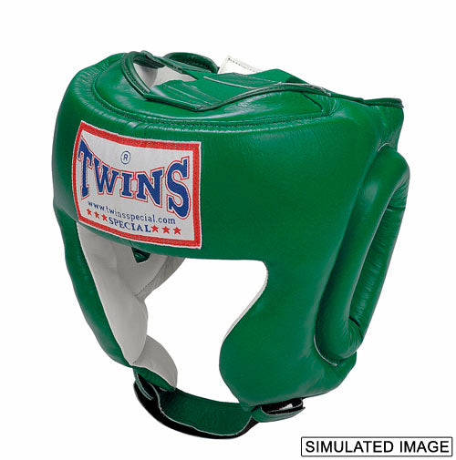 TWINS Head Gear- Premium Leather w/ Cheek - Green, Brown, Blue, Red, Purple