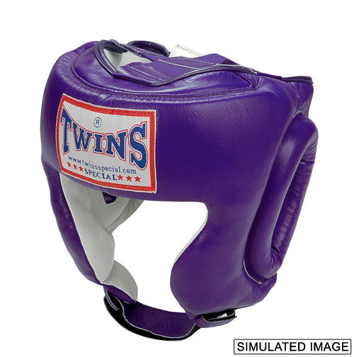 TWINS Head Gear- Premium Leather w/ Cheek - Green, Brown, Blue, Red, Purple