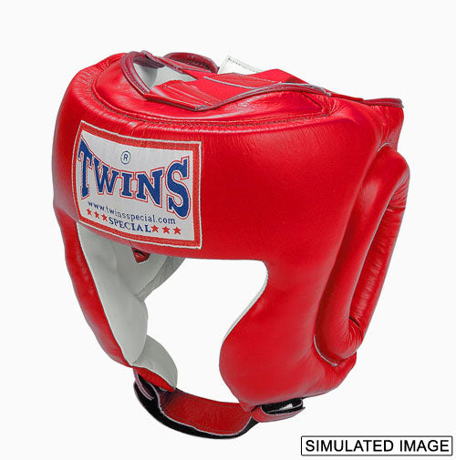 TWINS Head Gear- Pro Synthetic w/ Cheek - Red, Blue, Black, White