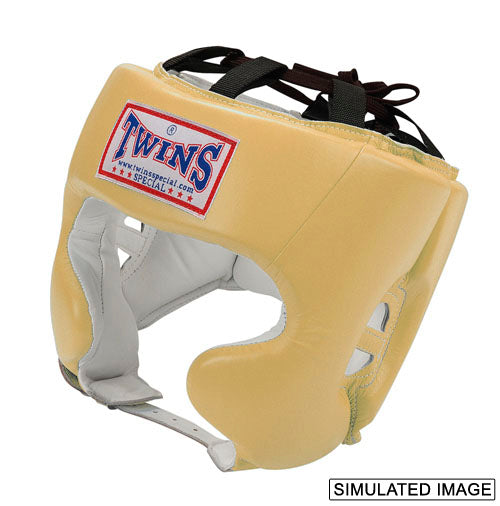 TWINS Professional Head Gear- Premium Leather - Black, White, Silver, Gold