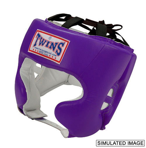 TWINS Professional Head Gear- Premium Leather - Green, Brown, Blue, Red, Purple