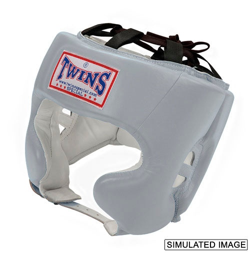 TWINS Professional Head Gear- Premium Leather - Black, White, Silver, Gold