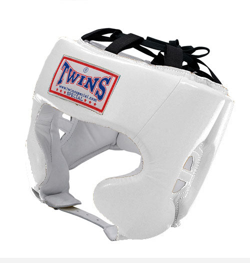 TWINS Professional Head Gear- Premium Leather - Black, White, Silver, Gold