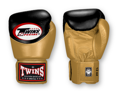 TWINS Wrist Strap 9 boxing gloves — Gold | Twins Special