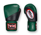 TWINS Boxing Gloves - Angle Color - Velcro - 8 - Purple, Blue, Dark-Green, Red