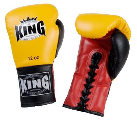 KING Boxing Gloves Professional Laceup