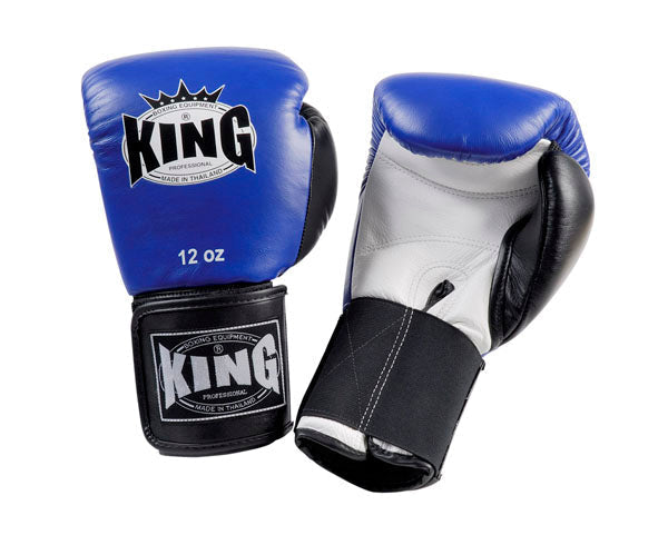 KING Boxing Gloves- Professional Velcro - Triple Colors