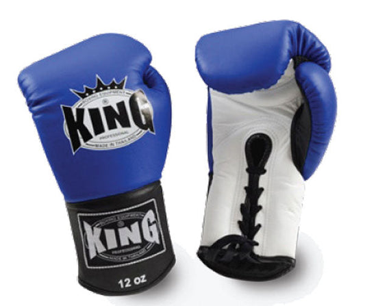 KING Boxing Gloves- Ultimate Lace-up- Premium Leather