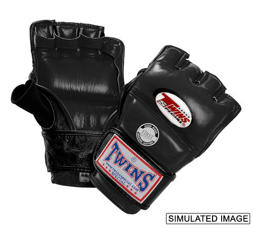 TWINS MMA Competition Gloves - Red, Blue, Black