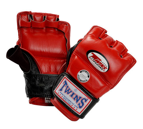 TWINS MMA Competition Gloves - Red, Blue, Black