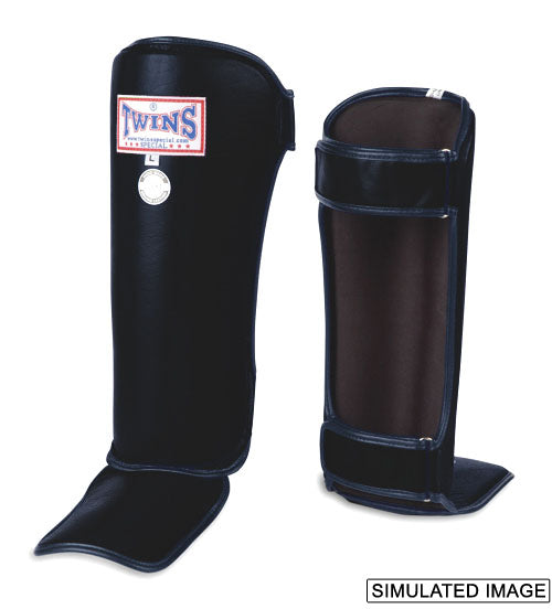 Black TWINS Shin Guards - SGL3