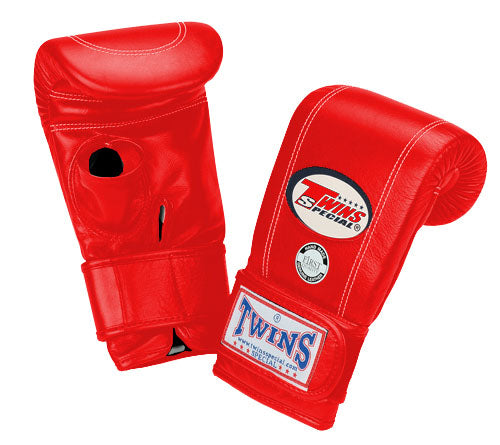 TWINS Velcro Wrist Bag Gloves Open Thumb