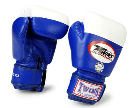 TWINS Boxing Gloves- Premium Leather- Amateur International Competition - Red, Blue, Black