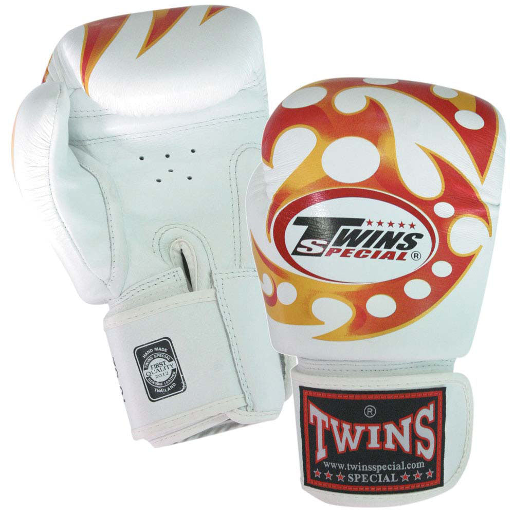 TWINS Razor Boxing Gloves- Premium Leather- Red