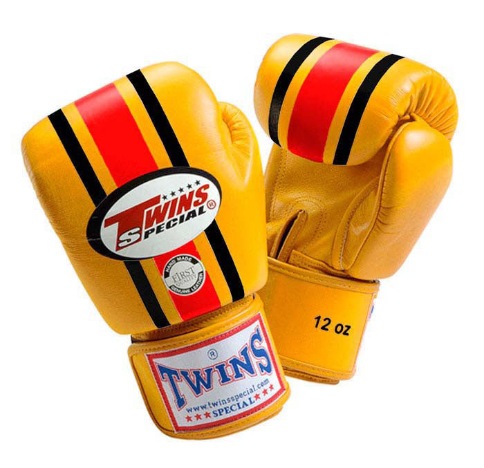 TWINS Lumpini Boxing Gloves- Premium Leather - Light Colors