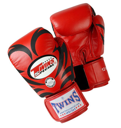 TWINS Tattoo Boxing Gloves- Premium Leather