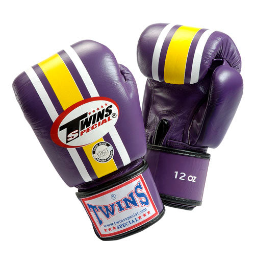 TWINS Lumpini Boxing Gloves- Premium Leather - Bold Colors