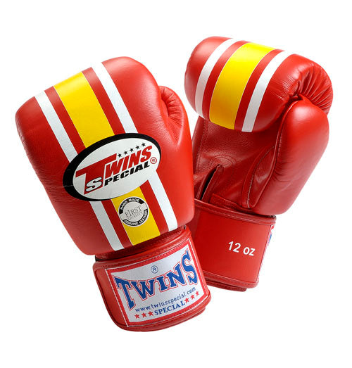 TWINS Lumpini Boxing Gloves- Premium Leather - Bold Colors