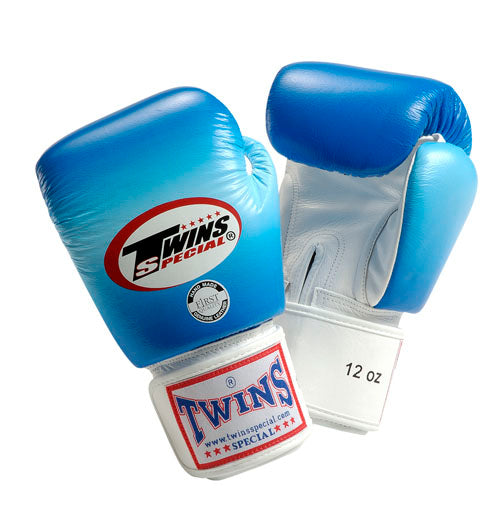 TWINS Horizontal Slide Boxing Gloves- Premium Leather