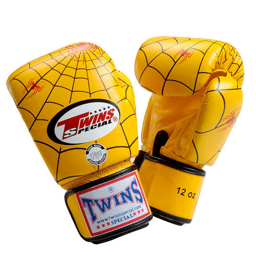 TWINS Spider Boxing Gloves- Premium Leather