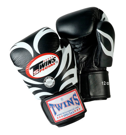 TWINS Tattoo Boxing Gloves- Premium Leather