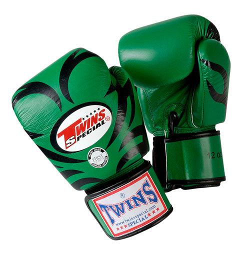 TWINS Tattoo Boxing Gloves- Premium Leather