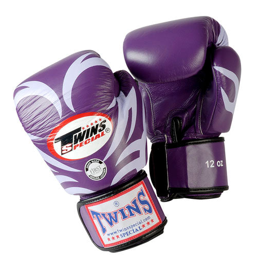 TWINS Tattoo Boxing Gloves- Premium Leather