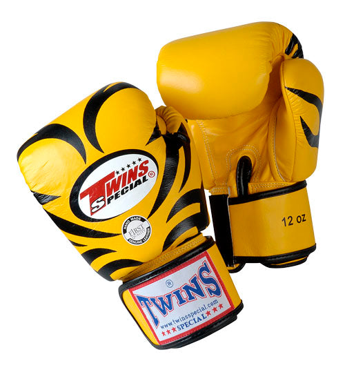 TWINS Tattoo Boxing Gloves- Premium Leather