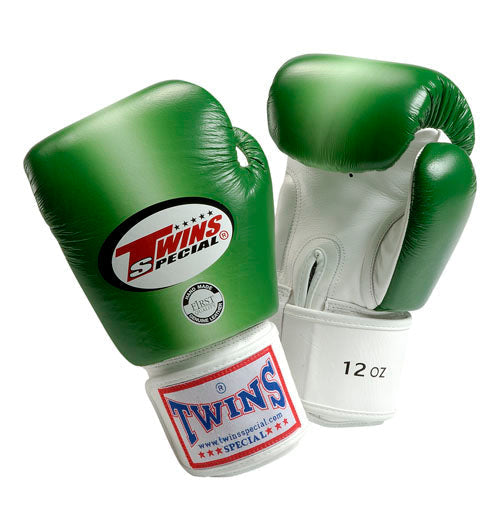 TWINS Vertical Slide Boxing Gloves- Premium Leather