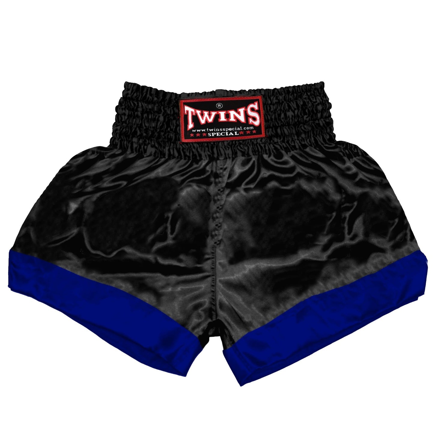 TWINS Muay Thai Shorts - Dual - Dark Colors - Leg Band - Maroon, Dark Brown, Green, Navy Blue, Purple - Legs - Black