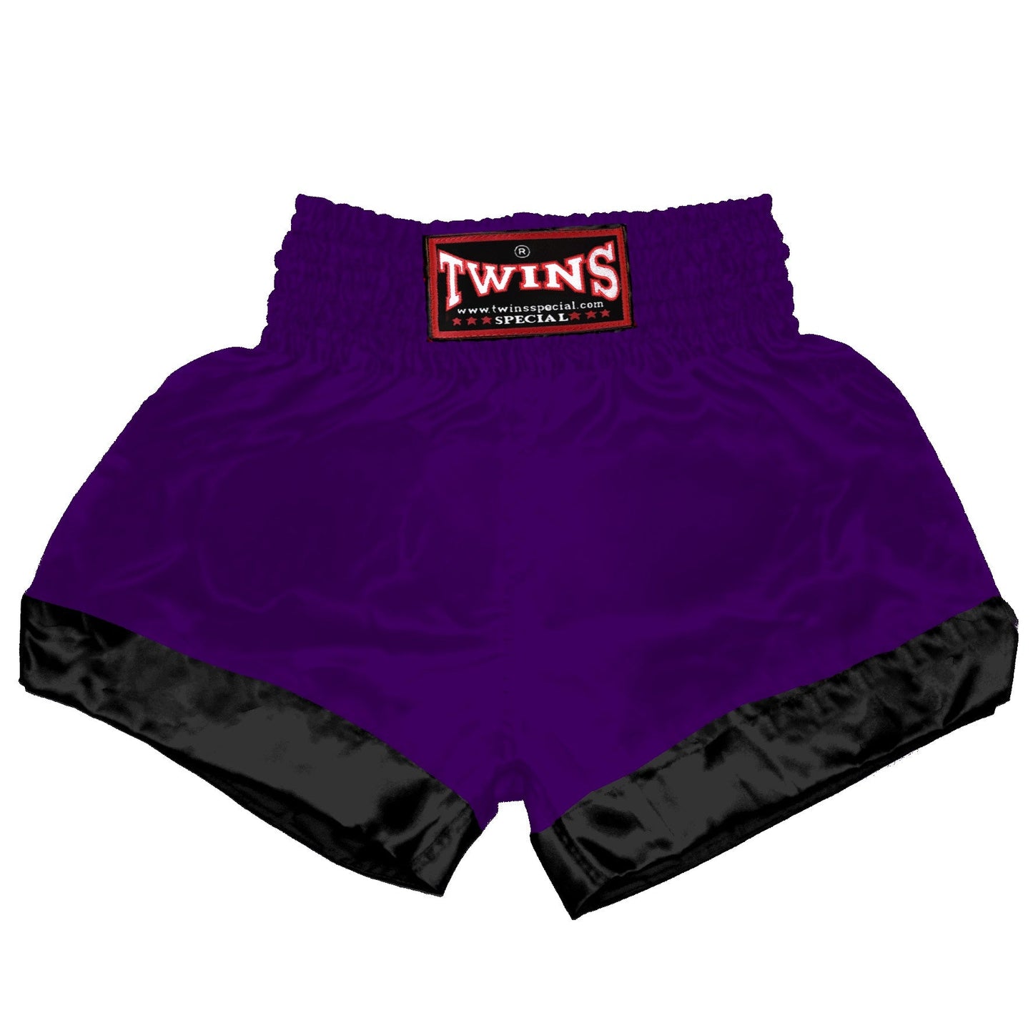 TWINS Muay Thai Shorts - Dual - Dark Colors - Leg Band - Black - Legs - Maroon, Dark Brown, Green, Navy Blue, Purple