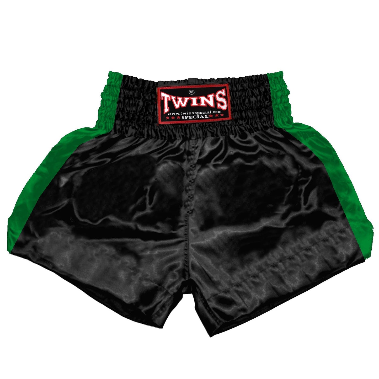 TWINS Muay Thai Shorts - Dual - Dark Colors - Sidebands - Maroon, Dark Brown, Green, Navy Blue, Purple - Legs - Black