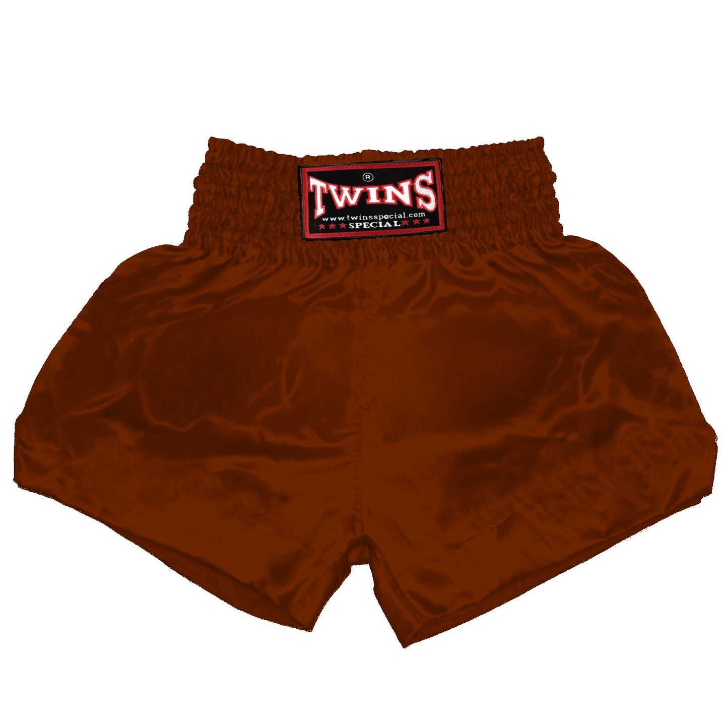 TWINS Muay Thai Shorts - Solid - Dark Colors - Maroon - Dark Brown, Green, Navy Blue, Purple