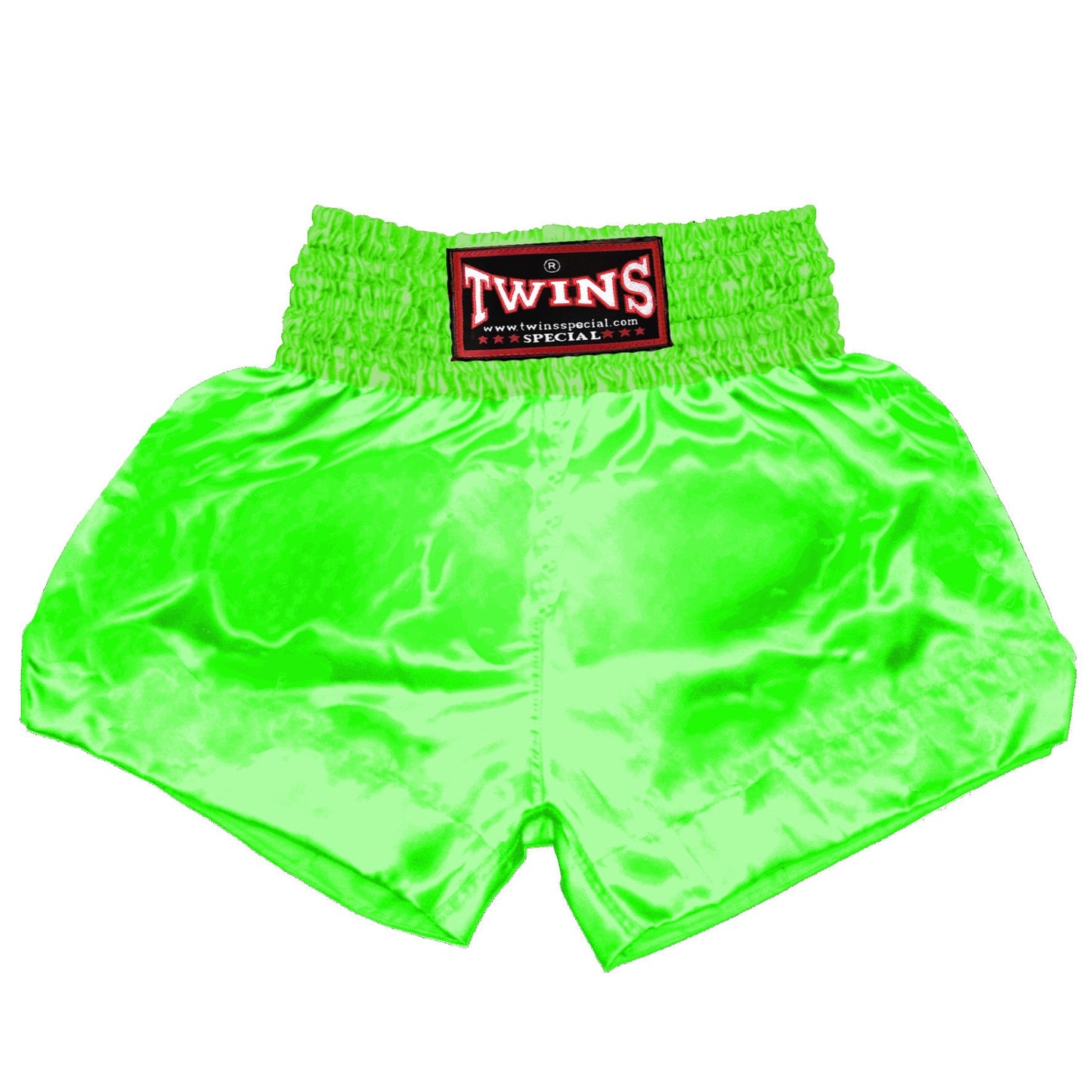 TWINS Muay Thai Shorts - Solid - Bold Colors - Red, Brown, Green, Blue, Lavender