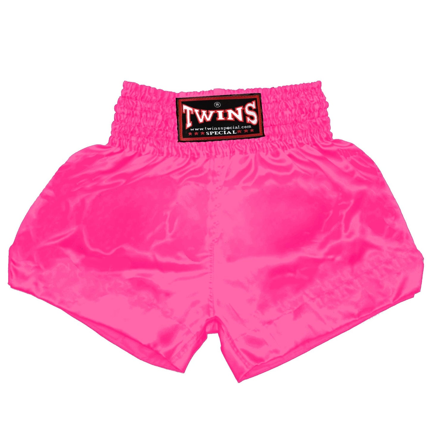 TWINS Muay Thai Shorts - Solid - Bright Colors - Orange, Yellow, Olive, Light Blue, Pink