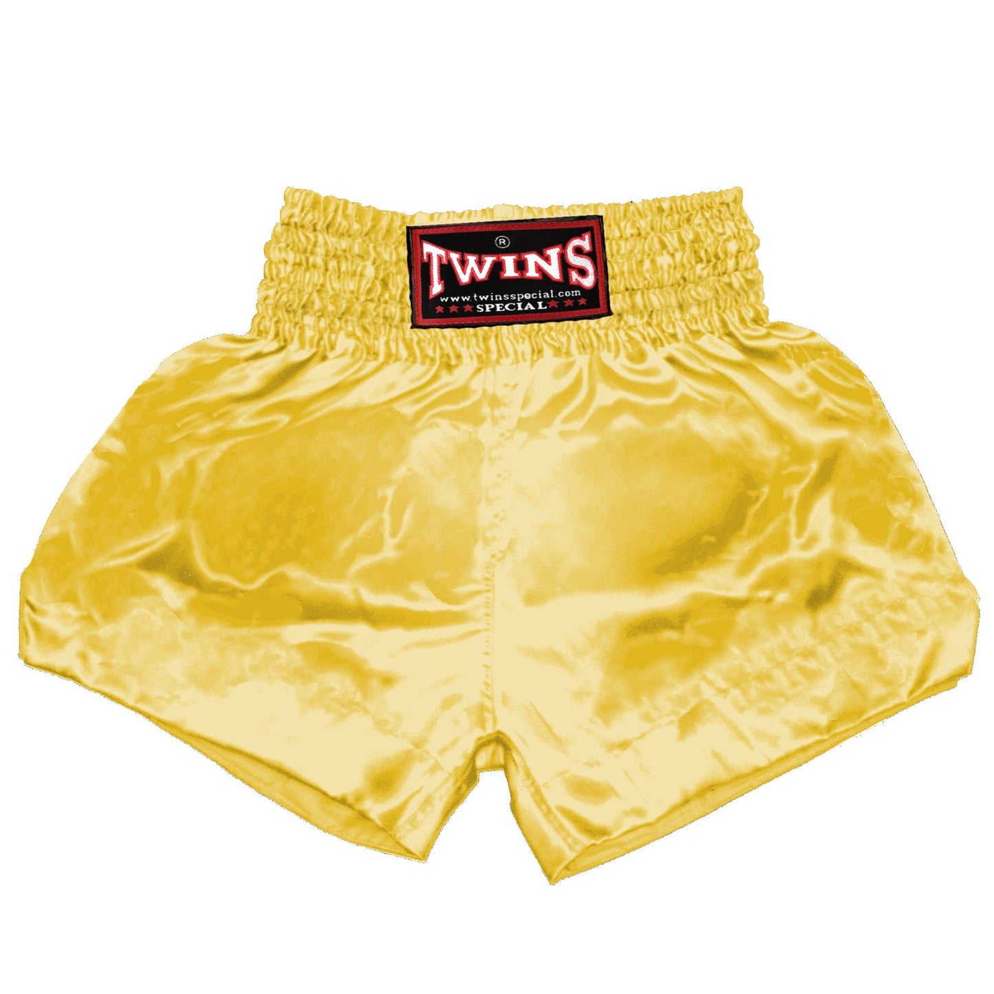 TWINS Muay Thai Shorts - Solid - Bright Colors - Orange, Yellow, Olive, Light Blue, Pink