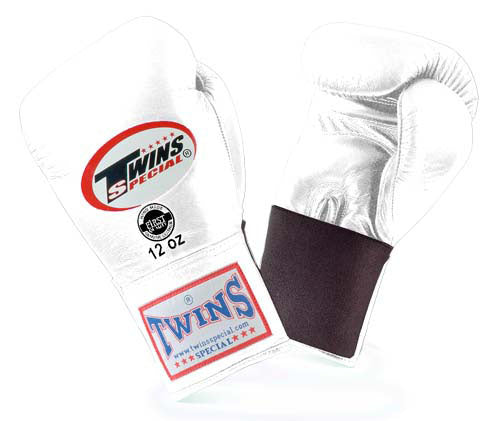 TWINS SPECIAL Boxing Gloves- Premium Leather w/ Elastic- Classic Tones