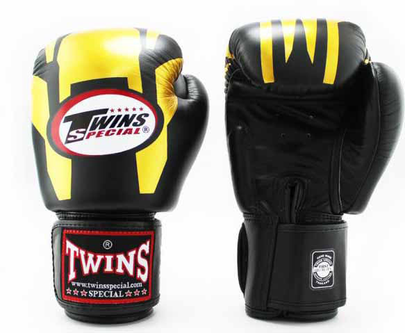 TWINS Boxing Gloves - Armor - Gold, Black