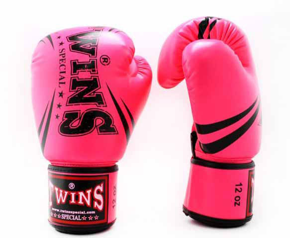 TWINS Boxing Gloves - Signature - Pink, Lime, Purple