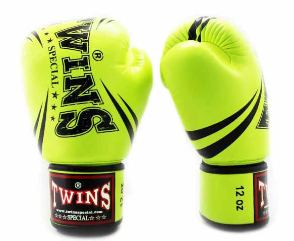 TWINS Boxing Gloves - Signature - Pink, Lime, Purple