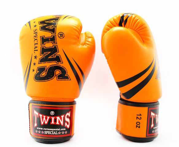 TWINS Boxing Gloves - Signature - Magenta, Green, Orange