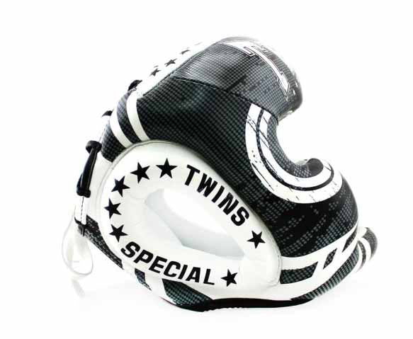 TWINS Headgear - Full-Face - Signature - TWINS Boxing, MMA & Muay Thai - Black, Red, Blue, White