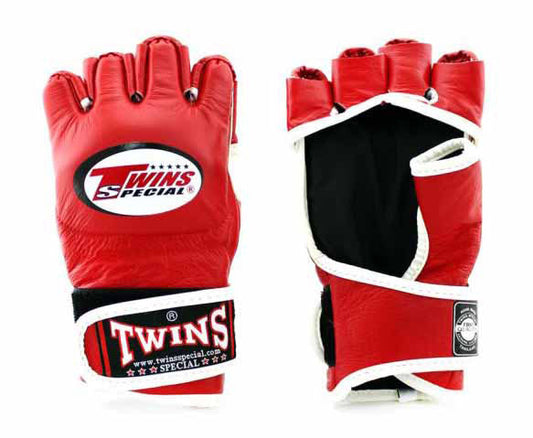 TWINS MMA Gloves- TWINS Boxing, MMA & Muay Thai - Red