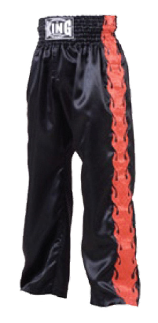 KING Kick Boxing Trousers- Flame Line